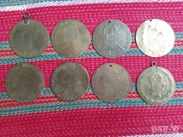 Месингов пендар за накит 8 бр, снимка 2 - Антикварни и старинни предмети - 52292817