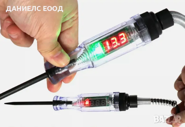 Професионален автомобилен тестер с дигитален дисплей 6-24V, снимка 6 - Аксесоари и консумативи - 47273226