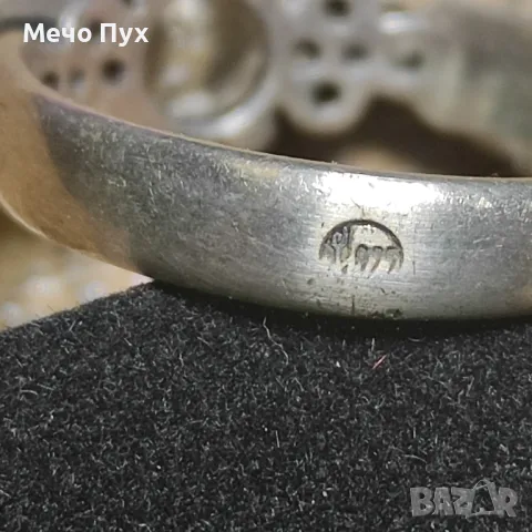 Сребърен пръстен (245), снимка 5 - Пръстени - 48146950