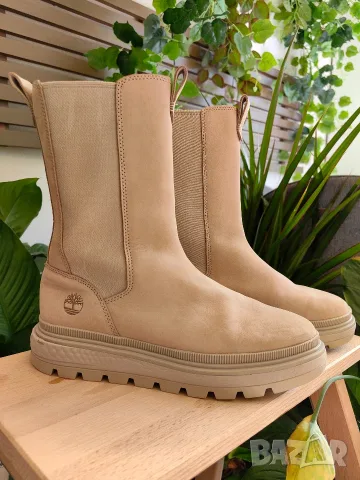 Оригинални дамски боти/ботуши Timberland Ray City Chelsea, Естествена кожа, Размер 37