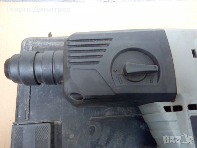 перфоратор KRESS 700W три функции, две скорости, удар 2.4J, отличен, снимка 3 - Бормашини - 39851363