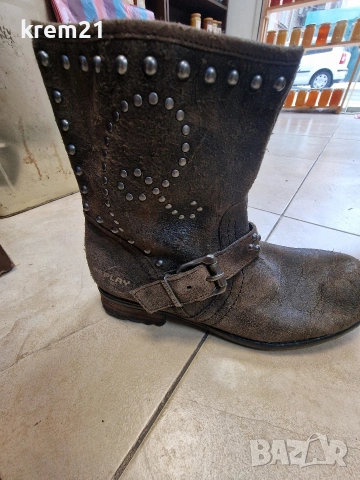 Rreplay дамски каубойски ботушки 41номер, снимка 8 - Дамски ботуши - 53183705