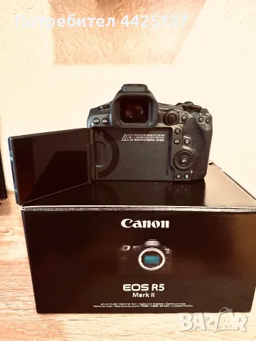 Canon EOS R5 Mark II, снимка 5 - Фотоапарати - 56460461