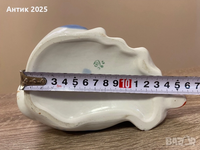 Порцеланова статуетка „Гадателка с карти, циганка“, снимка 5 - Антикварни и старинни предмети - 52410452