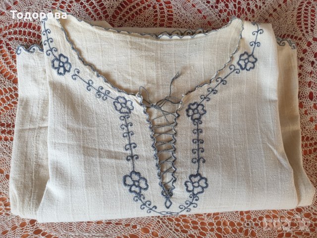 Автентична риза от народна носия, снимка 5 - Антикварни и старинни предмети - 35557878