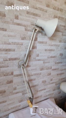 Индустриална сгъваема лампа - Българска - метална - №41, снимка 4 - Антикварни и старинни предмети - 42901530