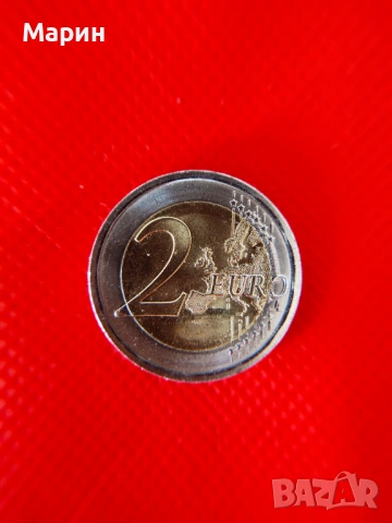РЯДКА и КРАСИВА монета Leonardo- 2 евро от 2019г., снимка 2 - Нумизматика и бонистика - 53258593