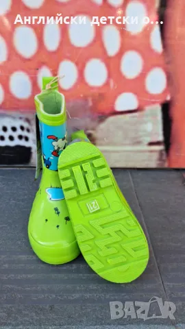 Английски детски гумени ботуши , снимка 2 - Детски боти и ботуши - 47809840