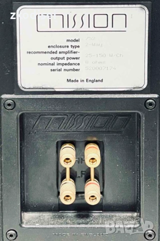 Тонколони MISSION 752 2бр., снимка 2 - Тонколони - 54327246