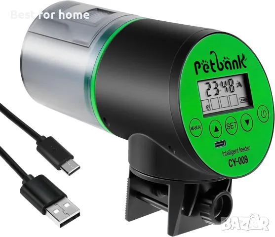Автоматична хранилка за риби за аквариум Petbank	