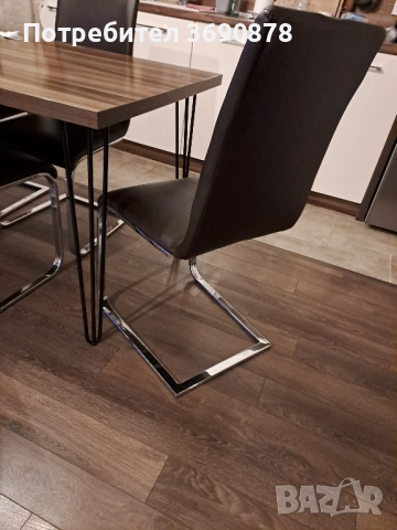 Комплект кухненски столове 6бр. + калъфи за тях., снимка 6 - Столове - 52885506