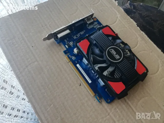 Видео карта NVidia GeForce Asus GT730 HDMI 2048MB GDDR3 128bit PCI-E, снимка 4 - Видеокарти - 47828320