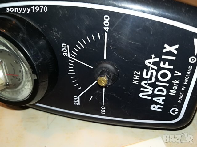 NASA RADIOFIX MARK V-MADE IN ENGLAND-ВНОС SWISS 2310221145, снимка 9 - Колекции - 38422907
