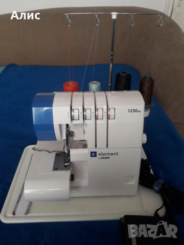 шевна машина  оверлог, снимка 4 - Шевни машини - 52231704