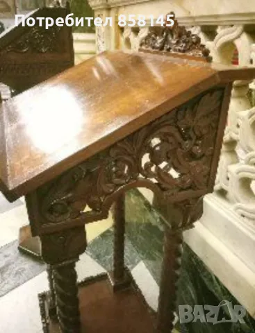 Аналой,певница,клир, снимка 8 - Други ценни предмети - 50105465