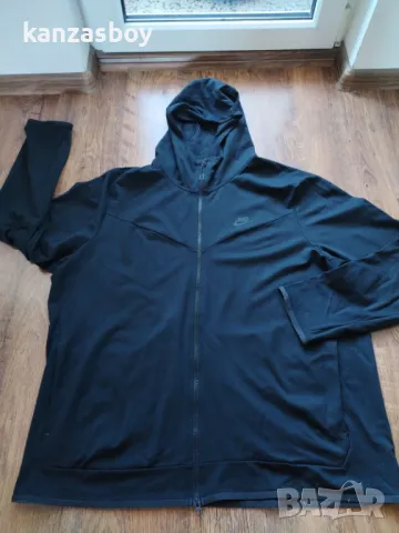 Nike Sportswear Tech Fleece Lightweight Full Zip Hoodie - ГОЛЯМО мъжко горнище 3ХЛ, снимка 7 - Спортни дрехи, екипи - 49393918