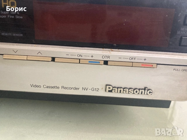 Видео Panasonic NV-G12EE VHS Recorder, снимка 2 - Плейъри, домашно кино, прожектори - 53923147