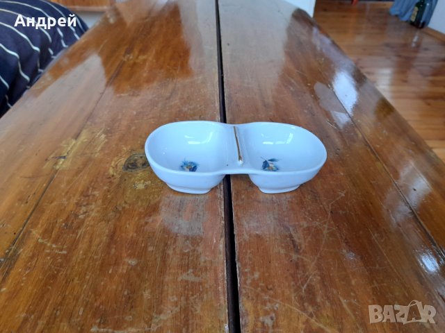 Стара порцеланова солница #13