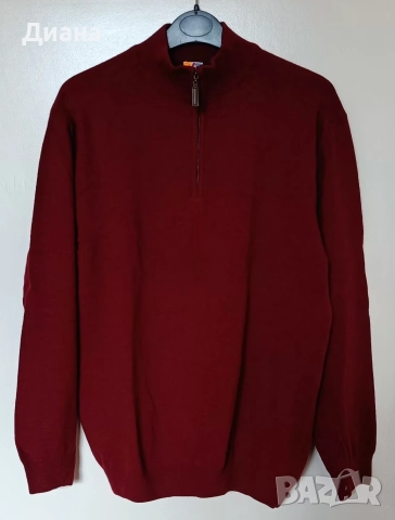 Мъжки пуловери и жилетки с цип-кашмир,мерино