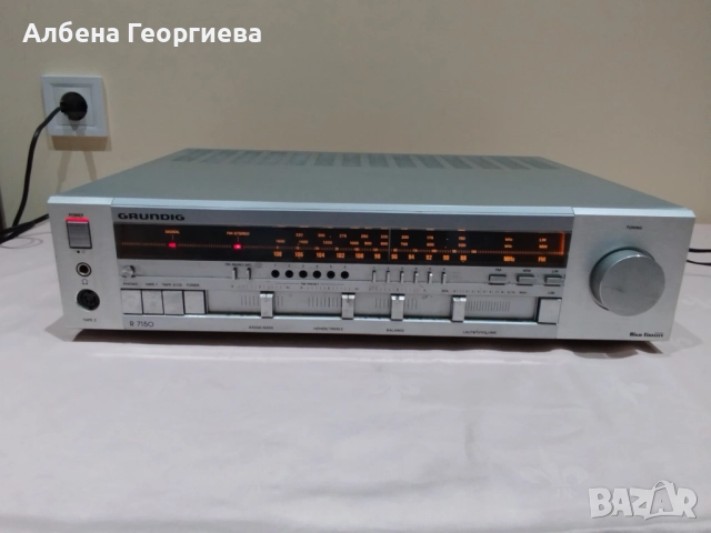 Усилвател GRUNDIG R 7150 AM/FM, снимка 9 - Ресийвъри, усилватели, смесителни пултове - 52095563