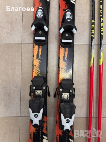 Детски ски Rossignol Radical RSX 120 Junior Ski и щеки Leki, снимка 3 - Зимни спортове - 53113779