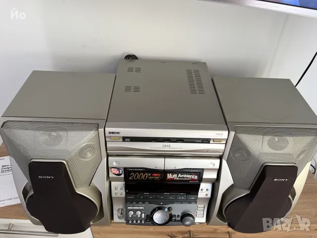 Sony GRX8 Аудиосистема, снимка 7 - Аудиосистеми - 56433714