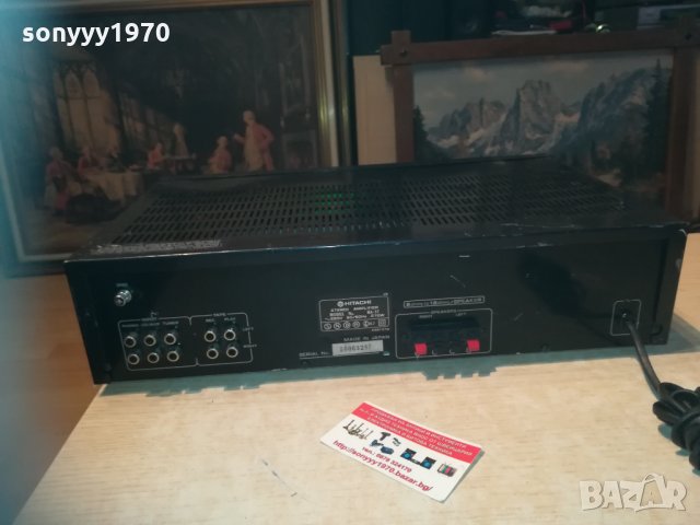 hitachi ha-37 amplifier-made in japan 1603211838, снимка 18 - Ресийвъри, усилватели, смесителни пултове - 32186748