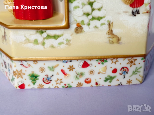 Коледен свещник с музикална кутия  от Villeroy & Boch, снимка 6 - Декорация за дома - 52655270