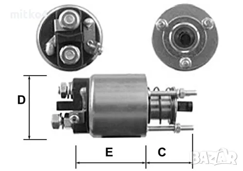 шалтер за стартер hitachi 232452