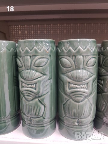 Керамични чаши TIKI 0.5 л, снимка 2 - Чаши - 40295819