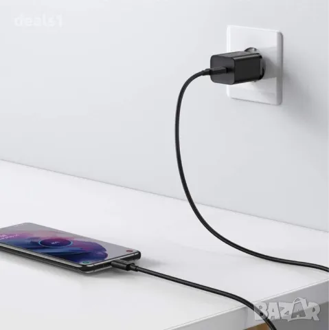 Baseus Super SI Quick Charger 1C Зарядно устройство 25W USB-C/Type-C 1M, снимка 6 - Оригинални зарядни - 49738818
