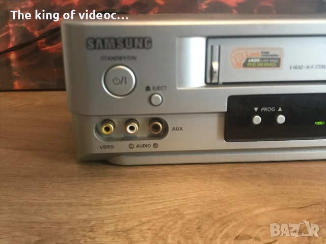 Видео Samsung VHS , снимка 2 - Плейъри, домашно кино, прожектори - 52114855