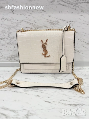 Ysl чанта с драскотини по логото, снимка 2 - Чанти - 53217400