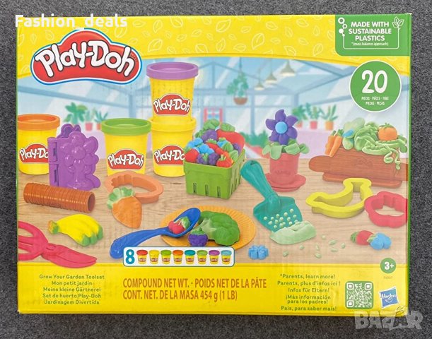 Детски комплект Play-Doh градина цветя пластелин играчка игра дете , снимка 8 - Други - 40124519