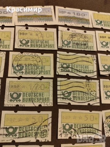 Пощенски марки Германия., снимка 3 - Филателия - 51762593