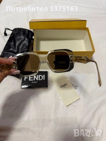 Очила Fendi, снимка 6 - Слънчеви и диоптрични очила - 51824510