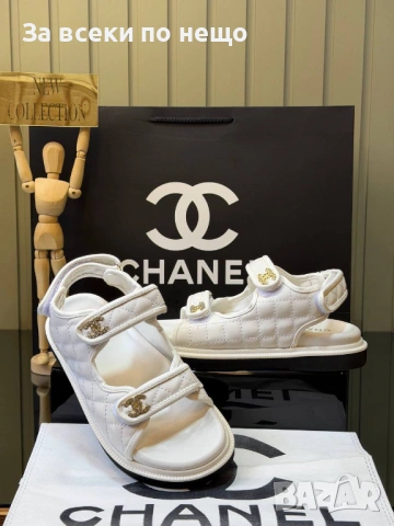 Chanel Дамски Сандали Шанел - Различни Цветове Код SK1319, снимка 5 - Сандали - 54286519
