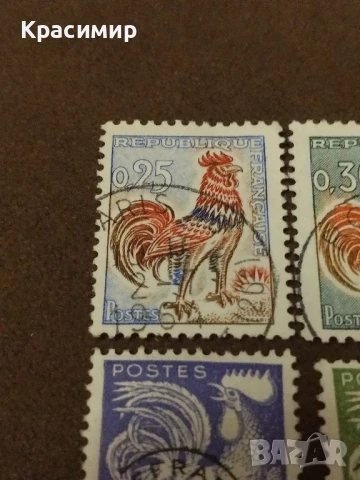 Пощенски марки Франция., снимка 5 - Филателия - 51396797