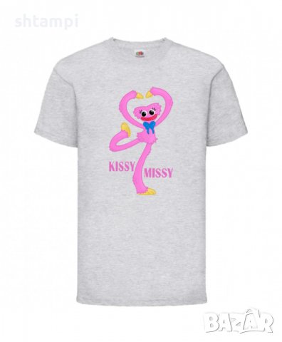 Детска Тениска Huggy Wuggy От Poppy Play Time Kiss Missy 2,Изненада,Подарък,Игра,, снимка 4 - Детски тениски и потници - 37209805