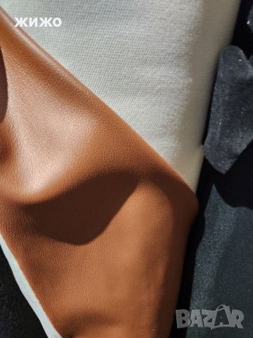 Изкуствена черна кожа за тапицерия на мебели и автотапицерия, снимка 7 - Платове и дамаски - 40832047