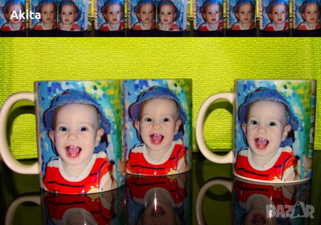 Чаша със снимка на Вашето дете, снимка 4 - Прибори, съдове, шишета и биберони - 31059435