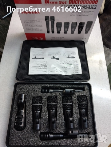 Вокални микрофони и микрофони за барабани, снимка 2 - Микрофони - 52815602