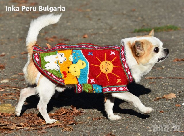 Ръчно бродирани перуански кучешки дрешки различни цветове и размери , снимка 15 - За кучета - 42821198