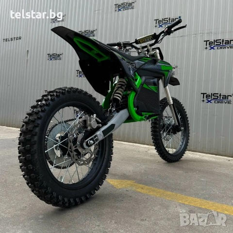 Електрически кросов мотор / Electric Cross Enduro TelStar LIGHT BEE 72V 5000W. , снимка 2 - Мотоциклети и мототехника - 52425078