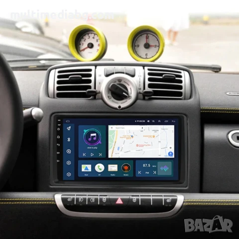 Smart ForTwo 2005-2010 Мултимедия Навигация Android, снимка 2 - Аксесоари и консумативи - 51113895