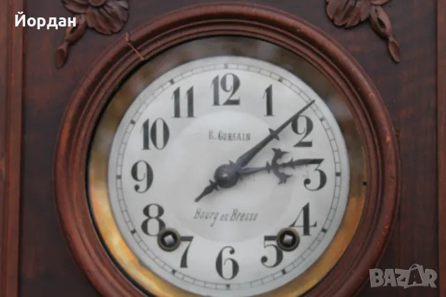 Стенен часовник ''B.Goksain'', снимка 4 - Антикварни и старинни предмети - 49713567