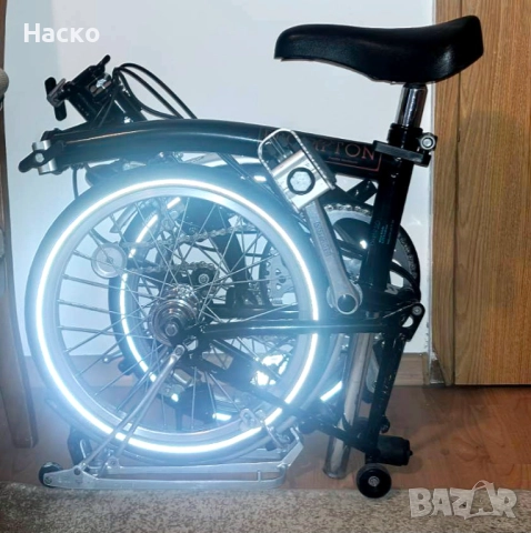 Сгъваем велосипед Brompton, снимка 4 - Велосипеди - 51867942