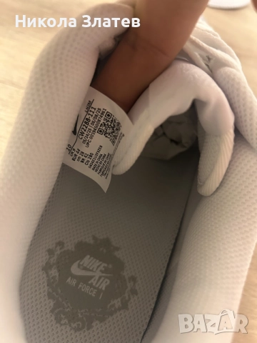 NIKE Air Force 1 white (43 и 44), снимка 6 - Маратонки - 56403741