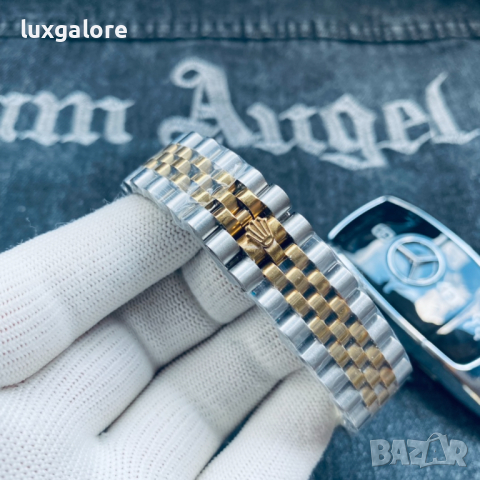 Мъжки часовник Rolex Datejust Two-Tone с автоматичен механизъм, снимка 4 - Мъжки - 44774863