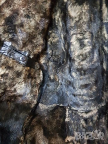 Мъжко палто от естествена кожа и косъм EU size 60 (X-Large ½), снимка 8 - Палта - 39435427